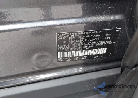 2024 Toyota Rav4 Le из США, поврежденный, VIN 2T3H1RFV7RC262017